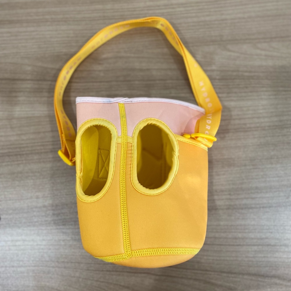 HydroJug Yellow Jug Holder Water Bottle